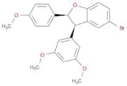 (2S,3R)-5-bromo-3-(3,5-dimethoxyphenyl)-2-(4-methoxyphenyl)-2,3-dihydro-1-benzofuran
