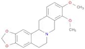 6H-Benzo[g]-1,3-benzodioxolo[5,6-a]quinolizine,5,8,13,13a-tetrahydro-9,10-dimethoxy-