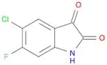 5-Chloro-6-fluoroindoline-2,3-dione