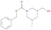Benzyl 3-fluoro-5-(hydroxymethyl)piperidine-1-carboxylate