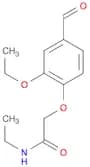 2-(2-ethoxy-4-formylphenoxy)-N-ethylacetamide