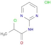 2-chloro-N-(pyrimidin-2-yl)propanamide hydrochloride