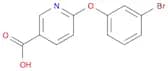 6-(3-Bromophenoxy)-3-pyridinecarboxylic acid