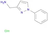 (1-phenyl-1H-pyrazol-3-yl)methanamine hydrochloride