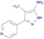 4-Methyl-3-(pyridin-4-yl)-1H-pyrazol-5-amine