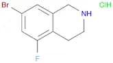 7-Bromo-5-fluoro-1,2,3,4-tetrahydro-isoquinoline hydrochloride