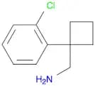 [1-(2-Chlorophenyl)cyclobutyl]methanamine
