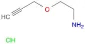 2-(Prop-2-yn-1-yloxy)ethan-1-amine hydrochloride