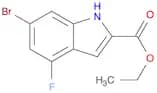 Ethyl 6-bromo-4-fluoro-1H-indole-2-carboxylate