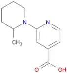 2-(2-Methylpiperidin-1-yl)isonicotinic acid