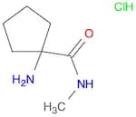 1-amino-N-methylcyclopentane-1-carboxamide hydrochloride