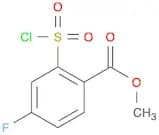 Methyl 2-(Chlorosulfonyl)-4-fluorobenzoate
