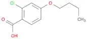 4-Butoxy-2-chlorobenzoic Acid