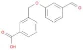 3-(3-formylphenoxymethyl)benzoic acid