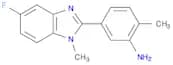 5-(5-Fluoro-1-methyl-1H-1,3-benzodiazol-2-yl)-2-methylaniline