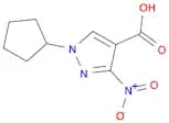 1-cyclopentyl-3-nitro-1H-pyrazole-4-carboxylic acid