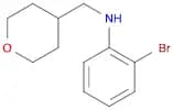 2-bromo-N-(oxan-4-ylmethyl)aniline