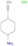 4-ethynylcyclohexan-1-amine hydrochloride