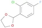 2-(2-chloro-4-fluorophenyl)-1,3-dioxolane
