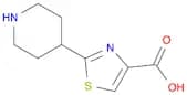 2-(piperidin-4-yl)-1,3-thiazole-4-carboxylic acid