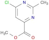 Methyl 6-chloro-2-methylpyrimidine-4-carboxylate