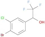 1-(4-Bromo-3-chlorophenyl)-2,2,2-trifluoroethan-1-ol