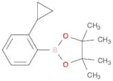 2-(2-cyclopropylphenyl)-4,4,5,5-tetramethyl-1,3,2-dioxaborolane