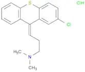 1-Propanamine, 3-(2-chloro-9H-thioxanthen-9-ylidene)-N,N-dimethyl-,hydrochloride, (3Z)-