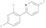 2-(2,4-Difluorophenyl)-5-fluoropyridine