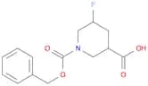 1-(Benzyloxycarbonyl)-5-fluoropiperidine-3-carboxylic acid