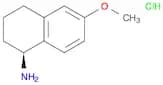 (S)-6-Methoxy-1,2,3,4-tetrahydronaphthalen-1-amine hydrochloride