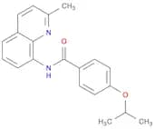 4-Isopropoxy-N-(2-methylquinolin-8-yl)benzamide