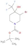tert-butyl 3-bromo-4-hydroxy-4-(trifluoromethyl)piperidine-1-carboxylate