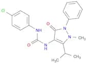 1-(4-Chlorophenyl)-3-(5-Isopropyl-1-Methyl-3-Oxo-2-Phenyl-2,3-Dihydro-1H-Pyrazol-4-Yl)Urea