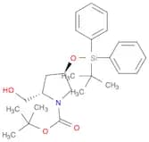 tert-Butyl (2S,4R)-4-((tert-butyldiphenylsilyl)oxy)-2-(hydroxymethyl)pyrrolidine-1-carboxylate