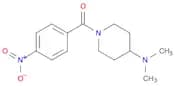 [4-(dimethylamino)-1-piperidinyl](4-nitrophenyl)-Methanone
