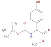 Methyl 2-(Boc-amino)-2-(4-hydroxyphenyl)acetate