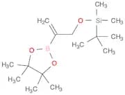 tert-Butyldimethyl((2-(4,4,5,5-tetramethyl-1,3,2-dioxaborolan-2-yl)allyl)oxy)silane