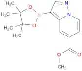 methyl 3-(4,4,5,5-tetramethyl-1,3,2-dioxaborolan-2-yl)pyrazolo[1,5-a]pyridine-5-carboxylate
