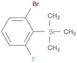 BENZENE, 1-BROMO-3-FLUORO-2-(TRIMETHYLSILYL)-
