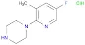 1-(5-FLUORO-3-METHYLPYRIDIN-2-YL)PIPERAZINEHCL