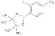 2-(2-Fluoro-4-methylphenyl)-4,4,5,5-tetramethyl-1,3,2-dioxaborolane