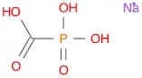 Phosphinecarboxylic acid, dihydroxy-, oxide, trisodium salt
