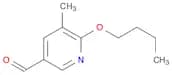 2-Butoxy-3-methylpyridine-5-carboxaldehyde