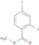 methyl 2-iodo-4-fluorobenzoate