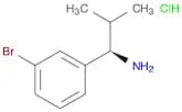 (R)-1-(3-BROMOPHENYL)-2-METHYLPROPAN-1-AMINE HYDROCHLORIDE