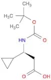 (3S)-3-(tert-butoxycarbonylamino)-3-cyclopropyl-propanoic acid