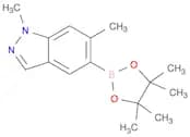 1,6-dimethyl-5-(4,4,5,5-tetramethyl-1,3,2-dioxaborolan-2-yl)-1H-indazole