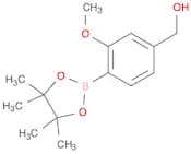 (3-methoxy-4-(4,4,5,5-tetramethyl-1,3,2-dioxaborolan-2-yl)phenyl)methanol