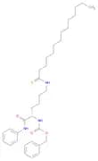 N-​[(1S)​-​1-​[(Phenylamino)​carbonyl]​-​5-​[(1-​thioxotetradecyl)​amino]​pentyl]​-carbamicAcidPhe…